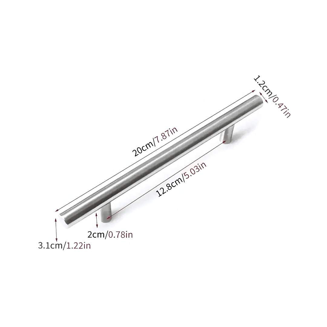 TIRADOR INOXIDABLE TUBULAR DE 20CM CAJA DE 50 UNIDADES2