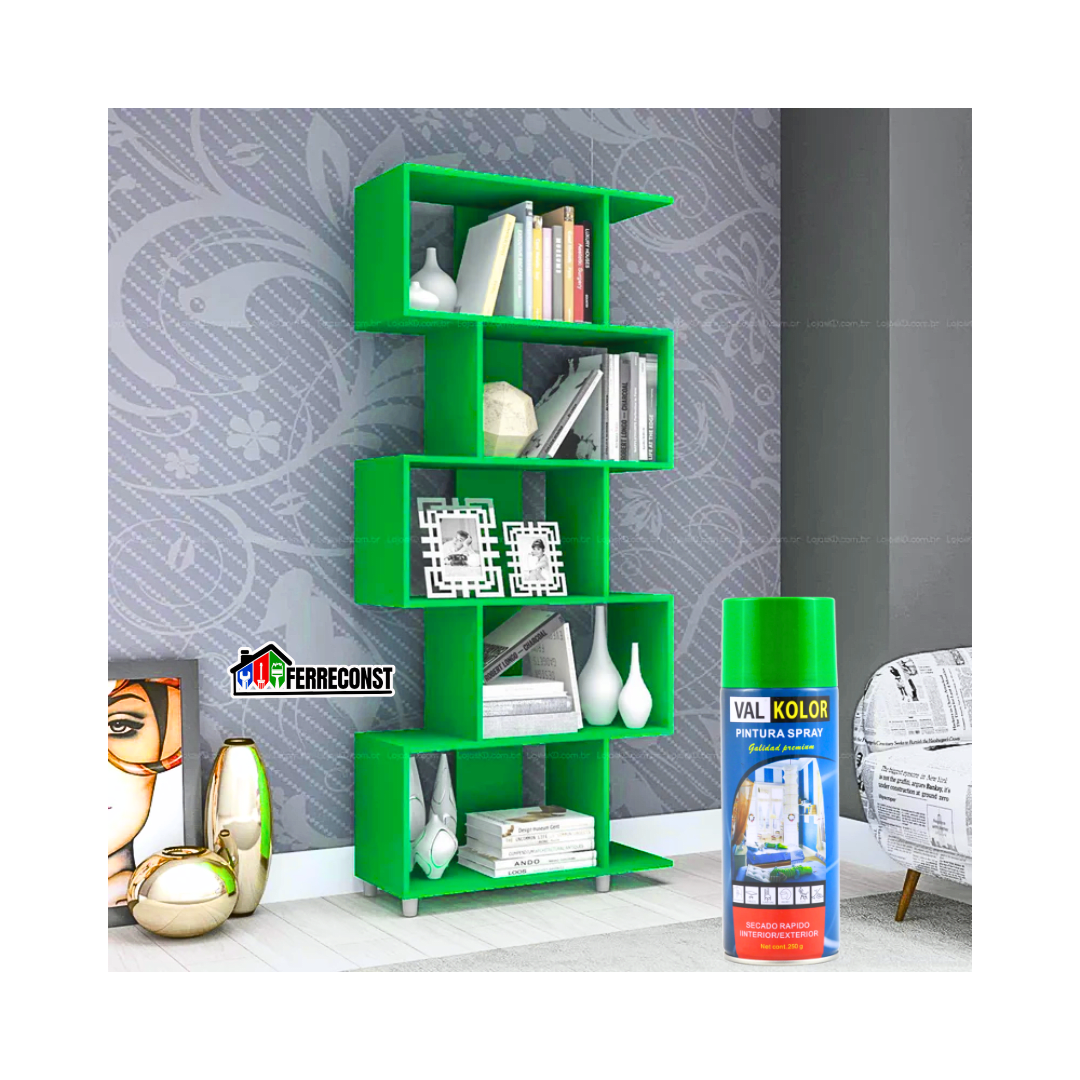 PINTURA SPRAY VERDE CLARO DE USO GENERAL 400ML VALKOLOR4
