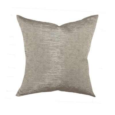 COJIN PLUMAS CHAMPAGNE DARK ESCARCHADO