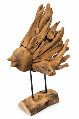 ESCULTURA PESCADO CON BASE GRANDE