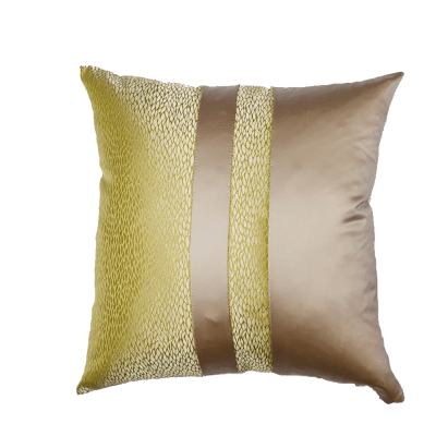 COJIN DORADO Y VERDE