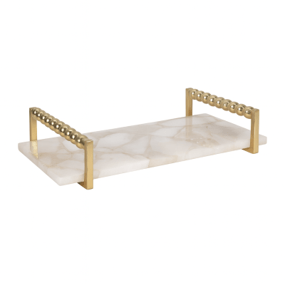 MOROVA WHITE QUARTZ TRAY