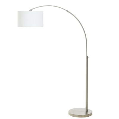LÁMPARA DE PIE BRUSHED STEEL