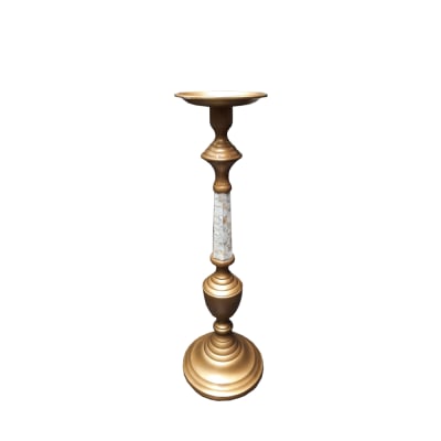 CANDELABRO GOLD NACAR