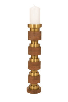CANDELABRO HOLLIS WOOD STICKS LARGE