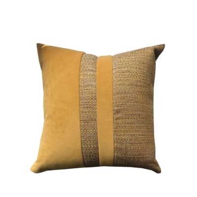 COJIN MOSTAZA TEXTURADO