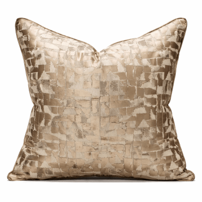 COJIN SPOTS BEIGE Y CHAMPAGNE