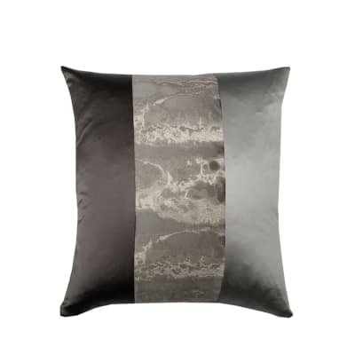 COJIN PLUMAS GRIS PLATA