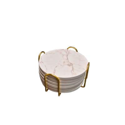 SET DE POSAVASOS MÁRMOL