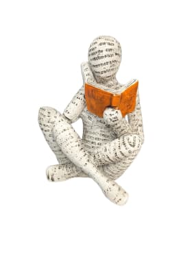 ESCULTURA READERS WHITE III
