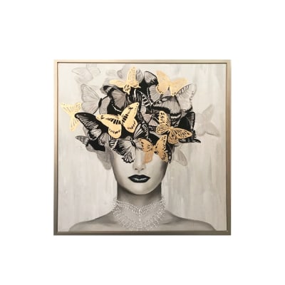 CUADRO BUTTERFLY GIRL