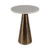 CHISELED MARBLE TOP TABLE1