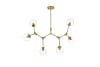 LÁMPARA CAVOLI GOLD 6LT1
