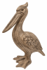 ESCULTURA PELICANO L MARRON1