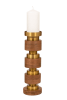 CANDELABRO HOLLIS WOOD STICKS MED1