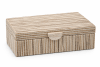 CAJA DECORATIVA RAYAS BEIGE L1