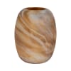 GARBO VASE BROWN1