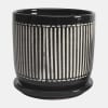 PORTAMACETA PLANTER RAYADO LG1