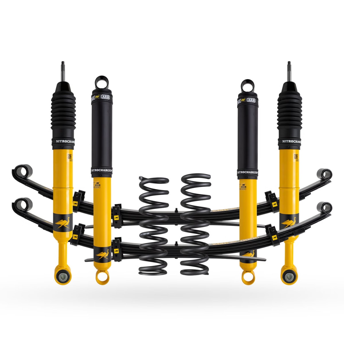 KIT OME NITRO PLUS + BALLESTAS PESO CONSTANTE 600KG HILUX REVO1