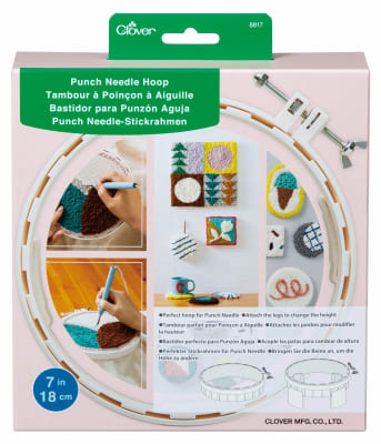 CLOVER BASTIDOR PUNCH NEEDLE