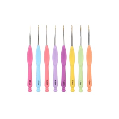 CROCHET PUNTA DORADA X8