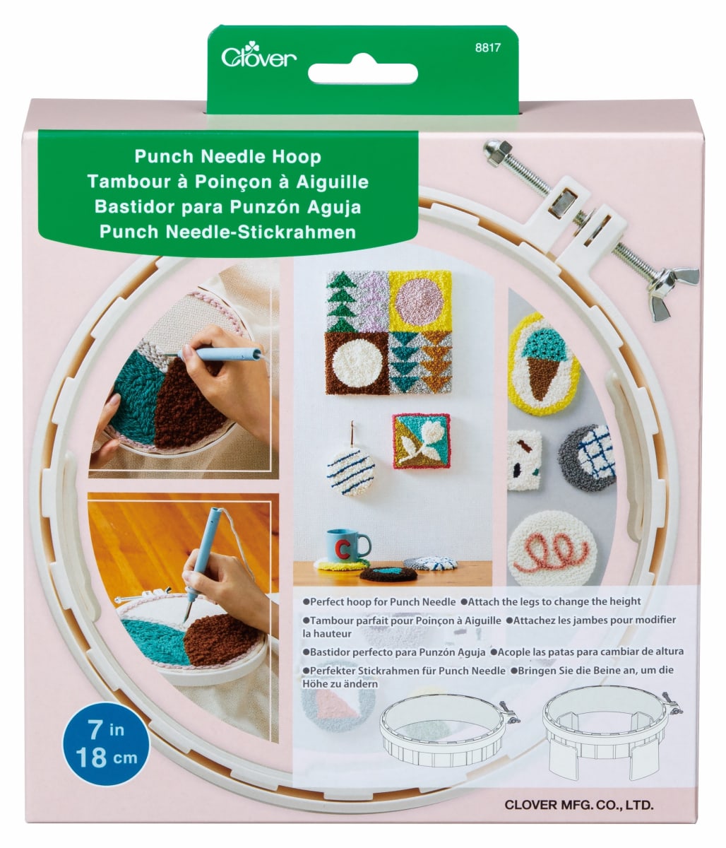 CLOVER BASTIDOR PUNCH NEEDLE1