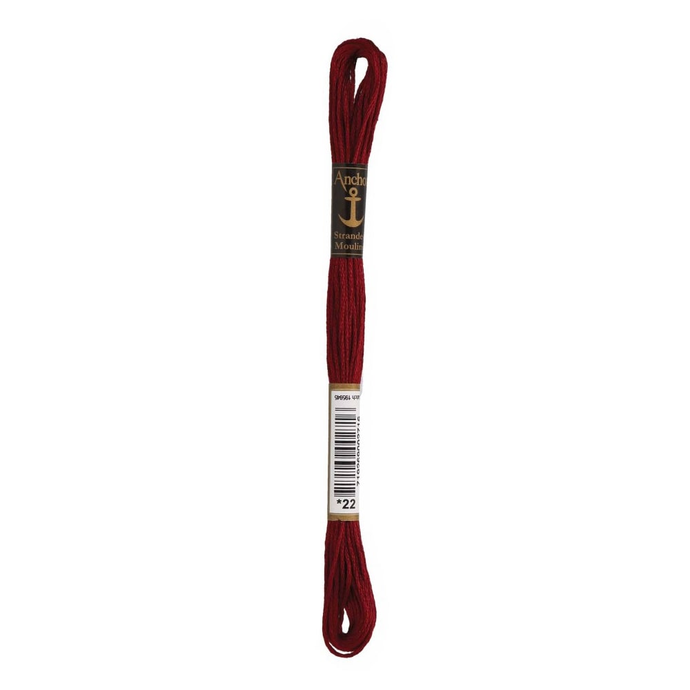 ANCHOR HILO MOULINE - ROJOS4