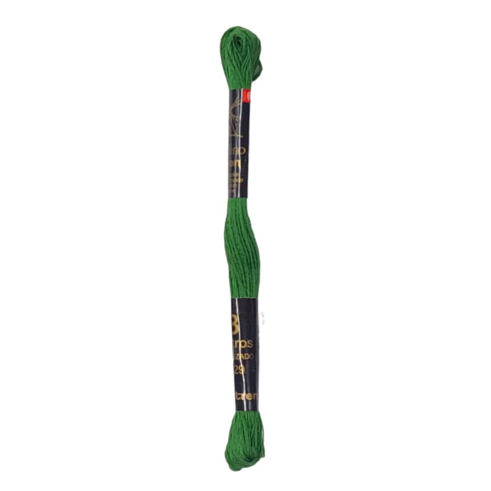 TREN HILO MOULINE - VERDES10
