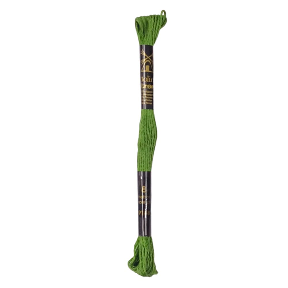 TREN HILO MOULINE - VERDES35