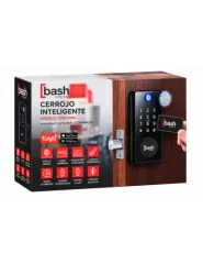 CERROJO DIGITAL BIOMÉTRICO BLUETOOTH BASH YDDL - 0116