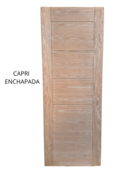 PUERTA INTERIOR CAPRI ENCHAPADA 80X200