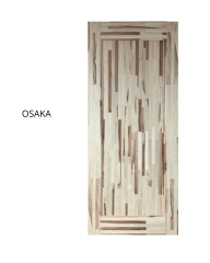 PUERTA EXTERIOR OSAKA CONGONA RUSTICA 90X200