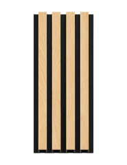 WALL PANEL PVC ROBLE CLARO 24 MM 16.8X240 CM
