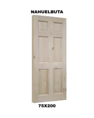 PUERTA EXTERIOR NAHUELBUTA 75x200