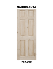 PUERTA EXTERIOR NAHUELBUTA 75x200