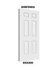 PUERTA INTERIOR SINFONIA 60X200