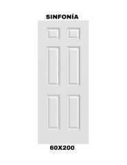 PUERTA INTERIOR SINFONIA 60X200