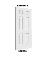 PUERTA INTERIOR SINFONIA 90x200