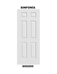 PUERTA INTERIOR SINFONIA 65x200