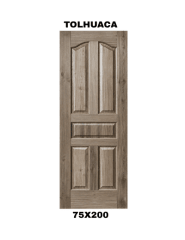 PUERTA INTERIOR TOLHUACA 75X200