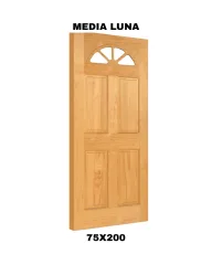 PUERTA EXTERIOR 75X200 MEDIA LUNA
