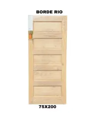 PUERTA EXTERIOR BORDE RIO 75X200