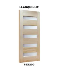 PUERTA EXTERIOR LLANQUIHUE 75X200