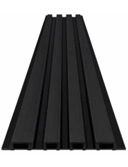 WALL PANEL PVC NEGRO 8 MM 15X240 CM