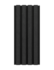 WALL PANEL PVC NEGRO 8 MM 15X240 CM