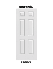 PUERTA INTERIOR SINFONIA 85X200
