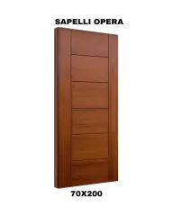 PUERTA ENCHAPADA SAPELLI OPERA BLACK 70X200
