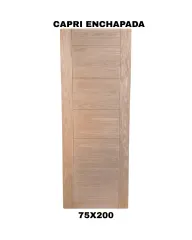 PUERTA INTERIOR CAPRI ENCHAPADA 75X200