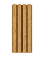 WALL PANEL PVC CAFÉ DORADO 24 MM 16.8X240 CM