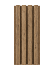 WALL PANEL PVC ROBLE TOSTADO 24 MM 16.8X240 CM
